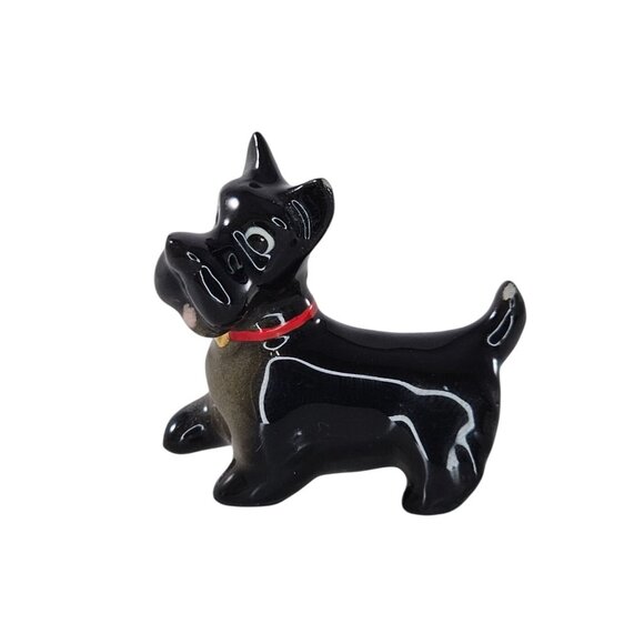 Hagen Renaker Scottish Terrier Miniature Figurine A075 A856 *Flaw* - Picture 1 of 9